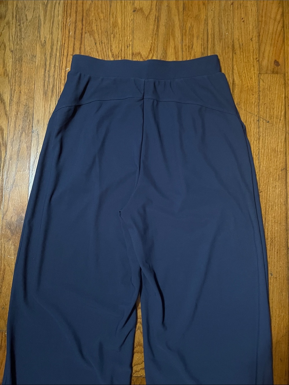 HALARA Navy Wide Leg Women's Pants - Picture 6 of 7